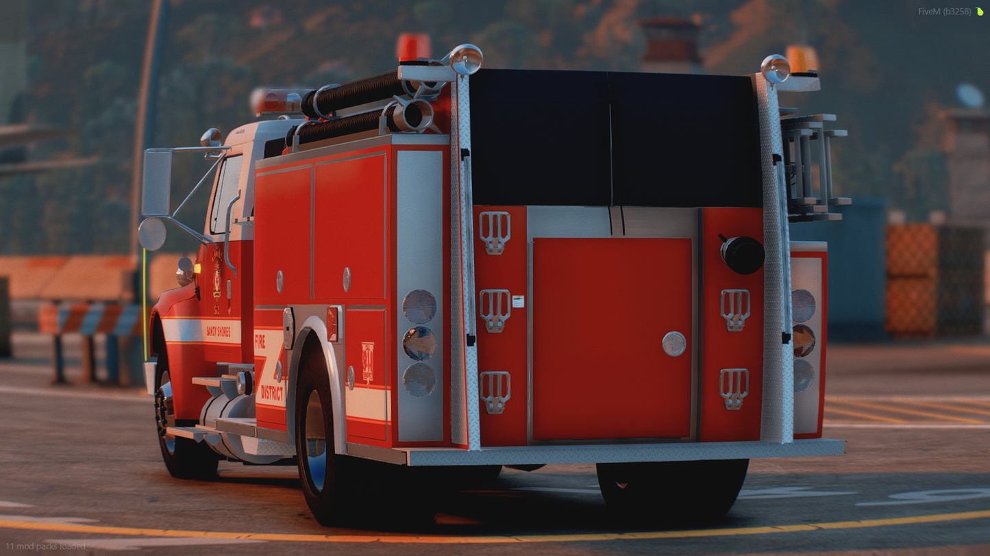 [NON-ELS] 1991 E-One Fire Engine