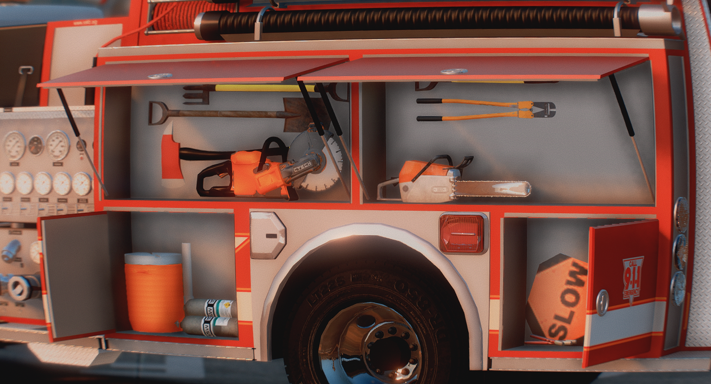 [NON-ELS] 1991 E-One Fire Engine