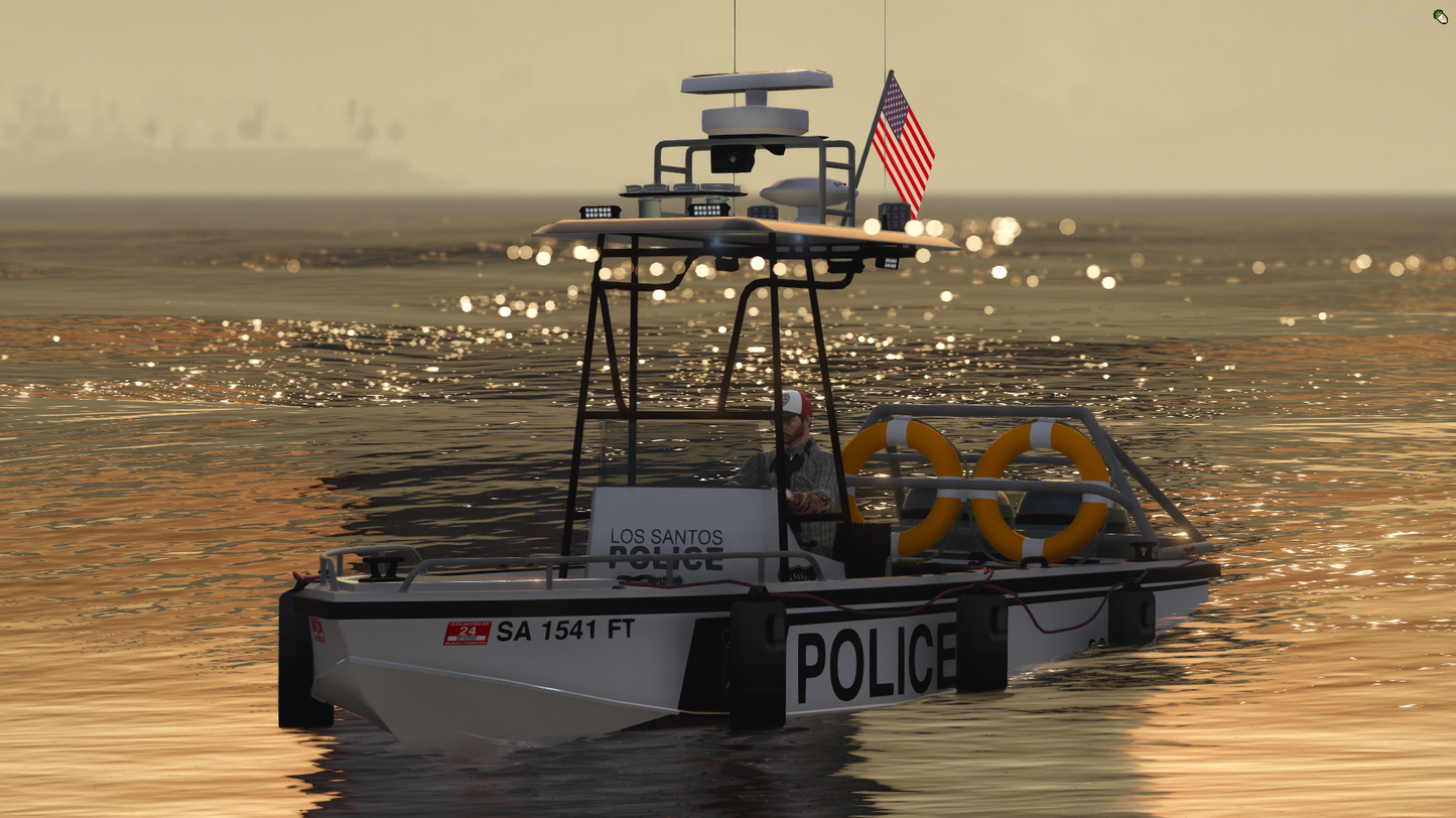 [DEV] Police Patrol Boat Base Model
