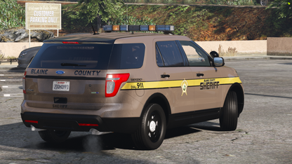 NON-ELS 2013 Police SUV with Whelen Edge