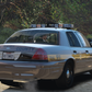 A NON-ELS Crown Victoria police car with retro graphics