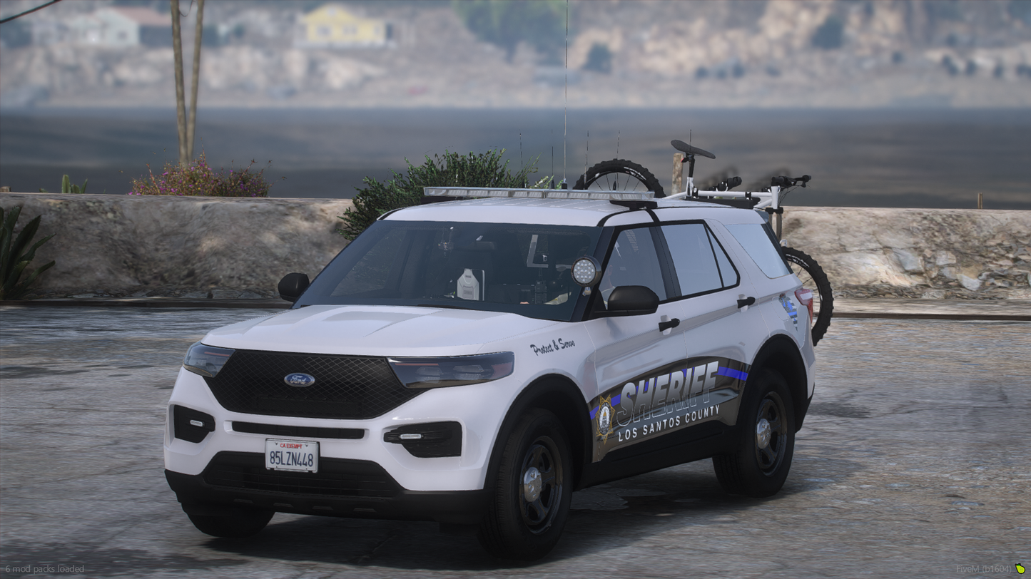 NON-ELS 2020 Police Interceptor SUV with Allegiant Lightbar