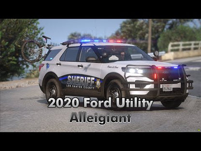 NON-ELS 2020 Police Interceptor SUV with Allegiant Lightbar